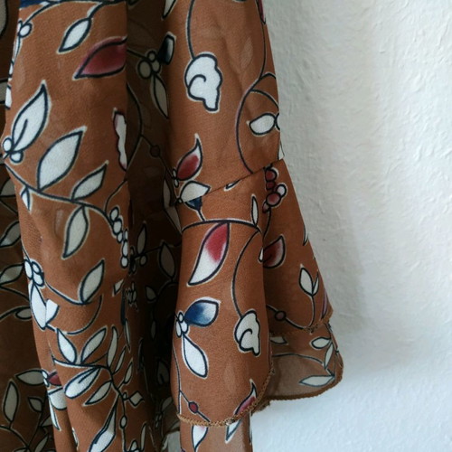 Women's blouse with ruffles used, size M