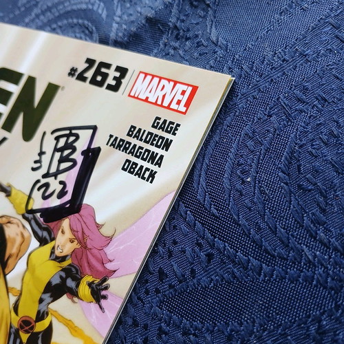 X-men Legacy #263 like new with David Baldeon signature