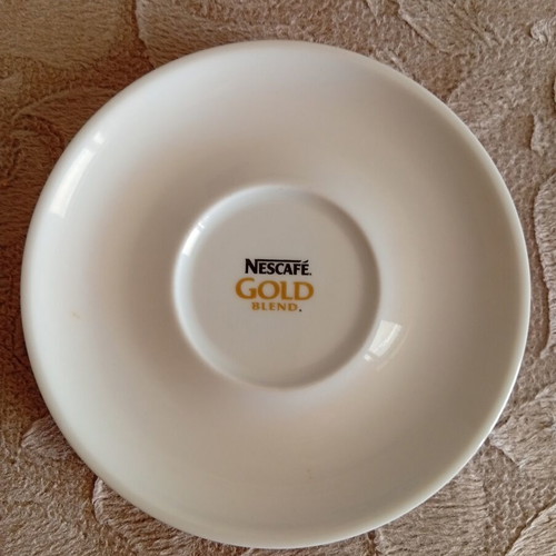 Nescafe Gold Blend collectible plate, porcelain, 15 cm diameter