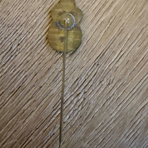 The Beatles vintage stick pin used, 1960s official memorabilia