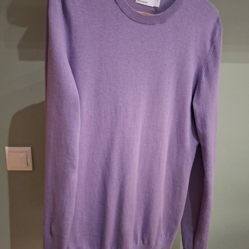 ASOS thin cotton purple sweater like new, size XS