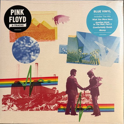 Pink Floyd 8-Tracks Limited Edition Colored Vinyl LP 12" New