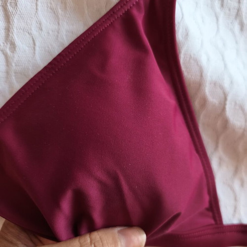 Bikini Bordeaux like new, size L/40/12