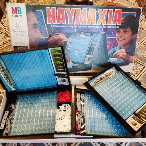 Battleship board game by MB Games used, vintage