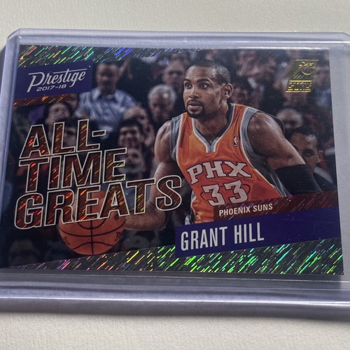 2017-18 Panini Prestige All-Time Greats Grant Hill Rain Parallel card new