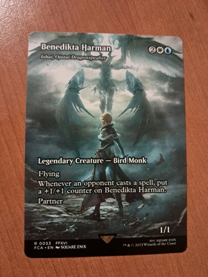 Magic the Gathering card Benedikta Harman new