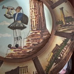 Decorative ceramic plate used