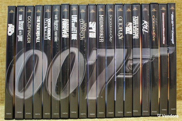  nea timi!!!20 dvd James Bond special edition+2 dvd doro