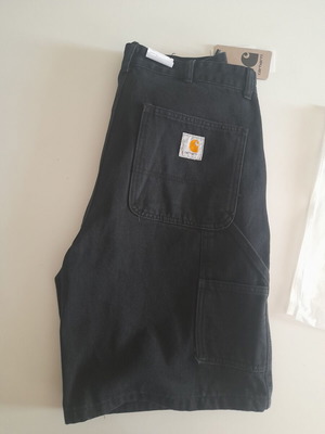 Carhartt Wip short canvas work in progress, black, size L