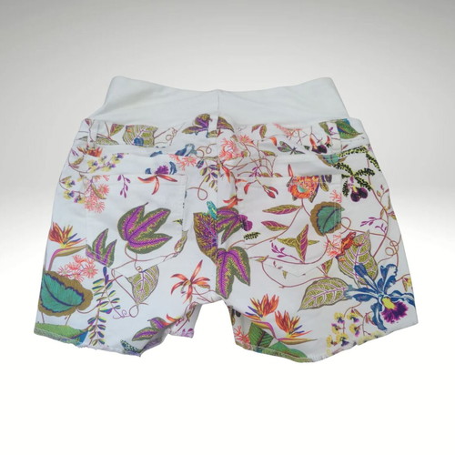 Maternity shorts with floral design by H&M, like new