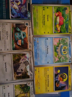 Obf Pokemon cards new No:16-56-76-138-145-154-177