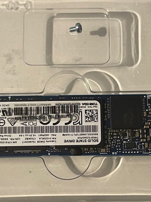 Toshiba XG4 Series 256GB NVMe Internal SSD