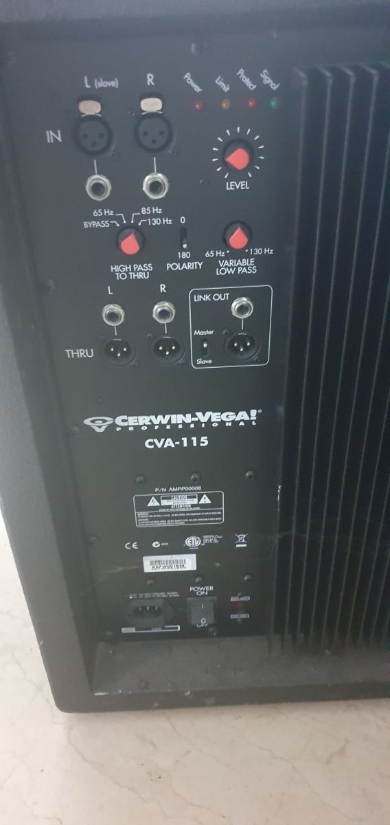 Cerwin vega cva 115 hot sale used