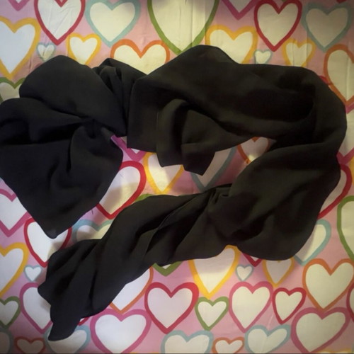 Black scarf new
