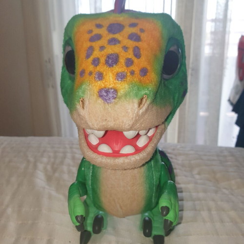 FurReal dinosaur like new, box only, missing parts