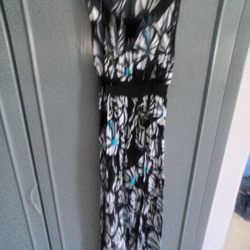 Summer dress M&S like new, black and white, size M