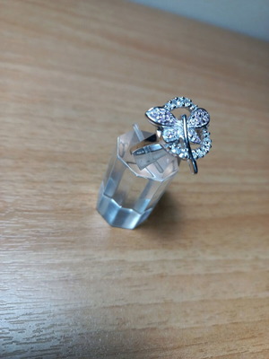Silver ring new, size 57