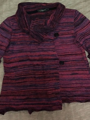 Cardigan knitted
