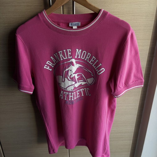 Frankie Morello Miami Beach vintage t-shirt ροζ μέγεθος L σαν καινούργιο