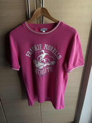 Frankie Morello Miami Beach vintage t-shirt ροζ μέγεθος L σαν καινούργιο