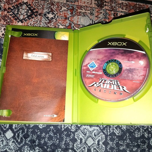 Tomb Raider Legend Xbox like new with manual and box
