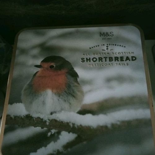 Marks & Spencer metal biscuit tin like new
