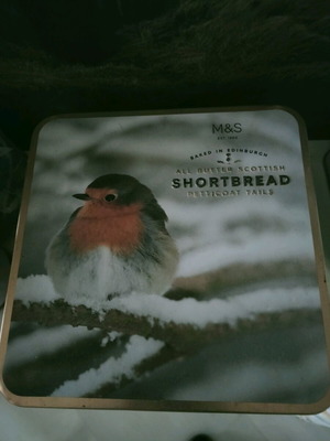 Marks & Spencer metal biscuit tin like new
