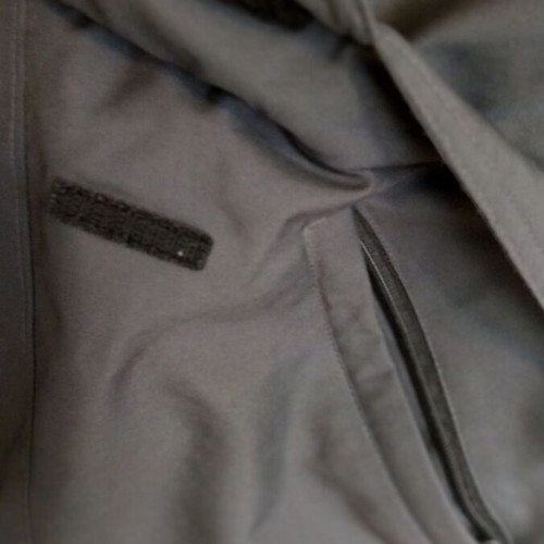 Etirel men's jacket used, gray and yellow, size L