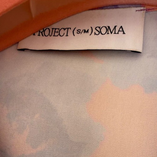 Project Soma floral σετ S/M με κιμονό και παντελόνι καμπάνα σαν καινούργιο