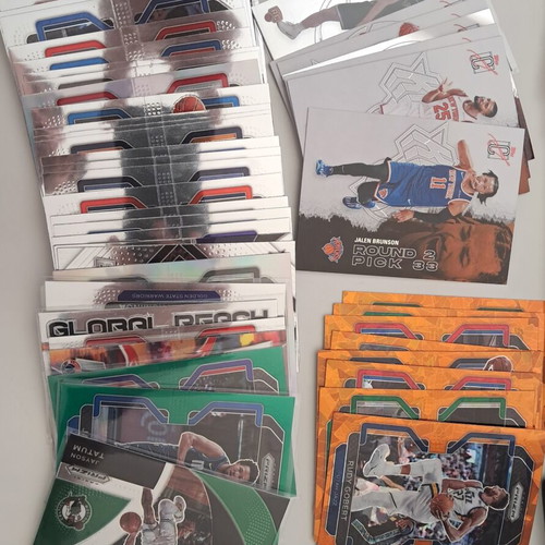 Wenby Select 2024-25 NBA numbered cards /249, 3 rookie numbered, Panini Prizm 2021-22, Topps 2025-26