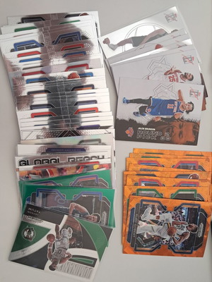 Wenby Select 2024-25 NBA numbered cards /249, 3 rookie numbered, Panini Prizm 2021-22, Topps 2025-26