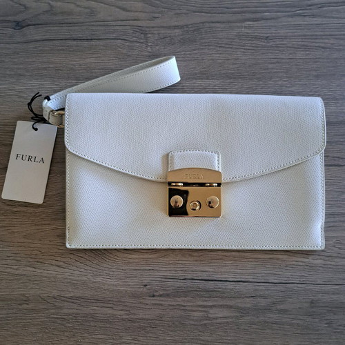 Furla women's shoulder bag new, white