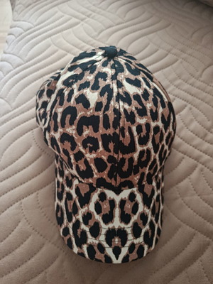 Leopard Print Hat new, one size