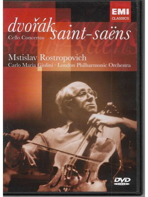 DVD Dvořák Saint-Saëns κλασσική μουσική καινούργιο