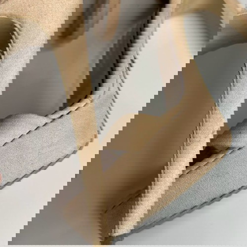 Γόβες Sante μπεζ μεταχειρισμένες, νούμερο 39, ψηλές με τακούνι 13 εκ.