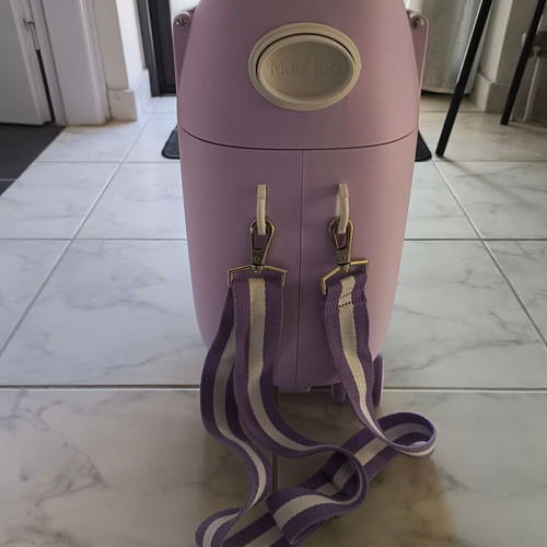 MuuHoo children's travel suitcase, purple
