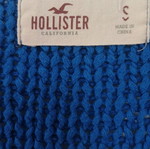 Hollister women's blue pullover like new