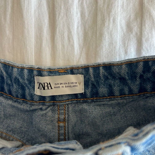 Zara σορτς, μπλε, μέγεθος XS