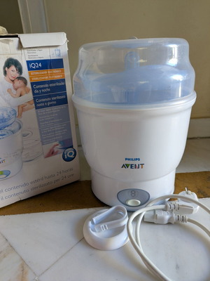 Philips AVENT iQ24 sterilizer used, electronic baby feeding