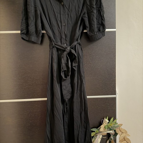 Paranoia dress with belt, like new, black, size M