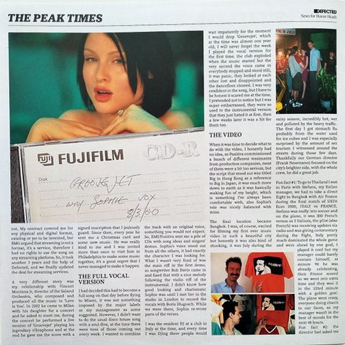 Spiller Groovejet (If This Ain't Love) vinyl record feat. Sophie Ellis-Bextor