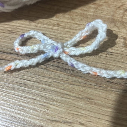 Handmade crocheted bows new