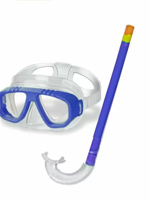 Kids mask snorkel set new, assorted colors