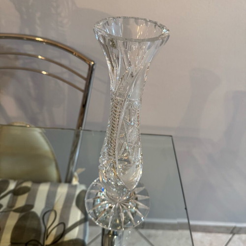 Vintage glass vase like new