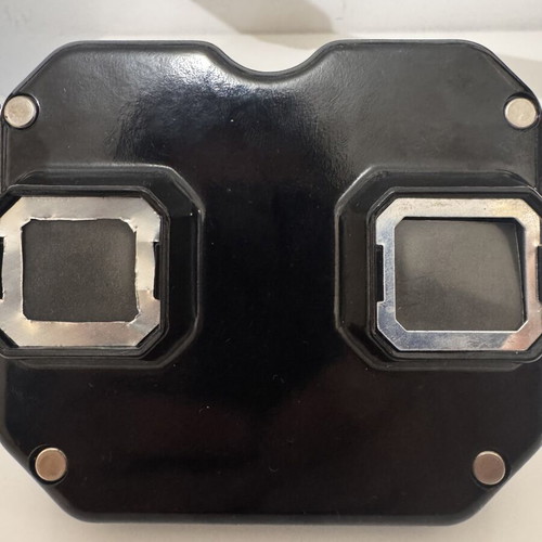 ViewMaster with 9 slides, used, made in Belgium