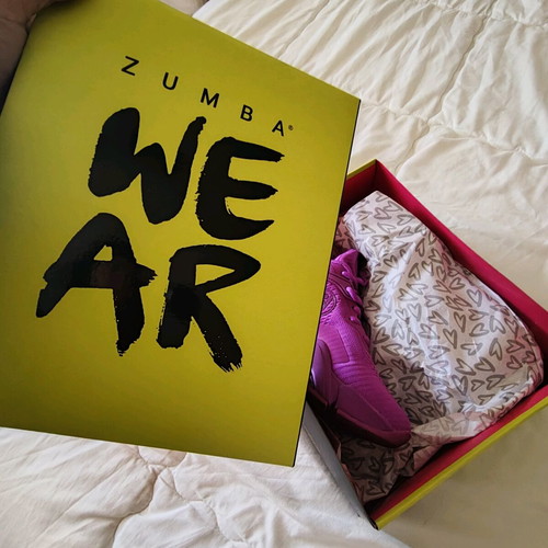 Zumba wear shoes new, size 37-37.5, purple
