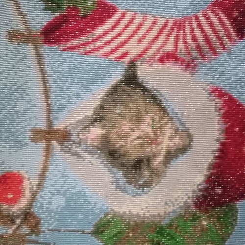 Diamond embroidery like new
