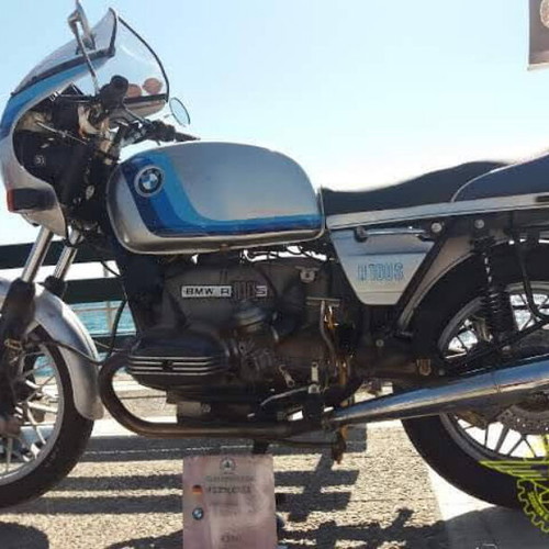 BMW R 100 S 1978 like new, classic motorcycle with Airline paint