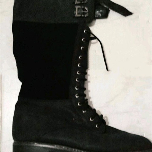 Art leather boots size 41, black