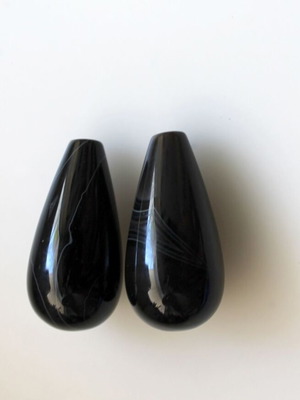 Onycha set of 2 pieces for jewelry making, new, 40x22mm
